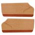 Door Trim Panels - Pair - Full Leather - Beige - RS1619BEIGE